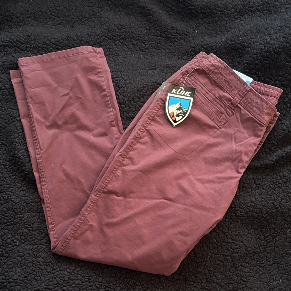 Kuhl Freya Pant in Deep Burgundy